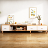 Imagen de Rack TV Madera Largo Extensible 120-198 cm Mövi