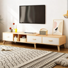 Imagen de Rack TV Madera Largo Extensible 120-198 cm Mövi