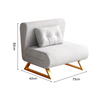 Imagen de Sofá Cama 3 en 1 Reclinable 1 Cuerpo 73 cm Mövi