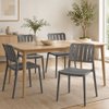 Imagen de Silla de Comedor Moderna de Polipropileno Reforzado Mövi
