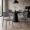 Imagen de Silla de Comedor Moderna de Polipropileno Reforzado Mövi