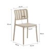 Imagen de Silla de Comedor Moderna de Polipropileno Reforzado Mövi