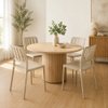 Imagen de Silla de Comedor Moderna de Polipropileno Reforzado Mövi