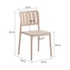 Imagen de Silla de Comedor Moderna de Polipropileno Reforzado Mövi