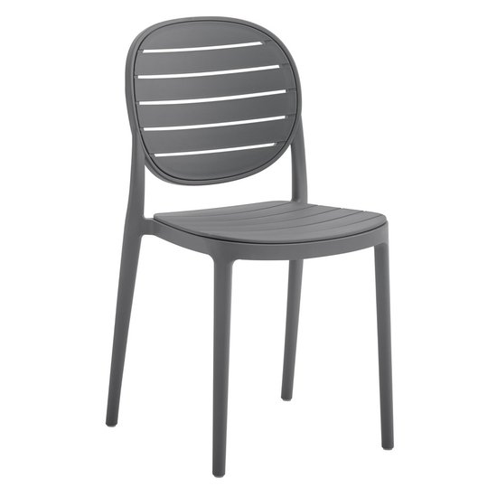 Imagen de Silla de Polipropileno Apilable para Comedor Interior Exterior Mövi