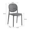 Imagen de Silla de Polipropileno Apilable para Comedor Interior Exterior Mövi