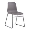 Imagen de Silla Moderna de Polipropileno con Base de Metal Mövi