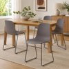 Imagen de Silla Moderna de Polipropileno con Base de Metal Mövi