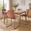 Imagen de Silla Moderna de Polipropileno con Base de Metal Mövi