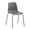 Imagen de Silla Polipropileno con Base de Metal Minimalista Mövi