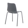 Imagen de Silla Polipropileno con Base de Metal Minimalista Mövi