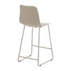 Imagen de Taburete Alto Minimalista con Respaldo y Base de Hierro Mövi