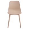 Imagen de Silla de Comedor Polipropileno Reforzado Beige Mövi