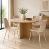 Imagen de Silla de Comedor Polipropileno Reforzado Beige Mövi
