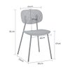 Imagen de Silla de Comedor de Polipropileno Reforzado Diseño Perforado Mövi