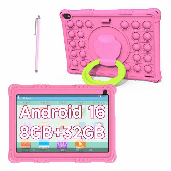 Imagen de Tablet infantil 10" Con Funda Popit ROSA