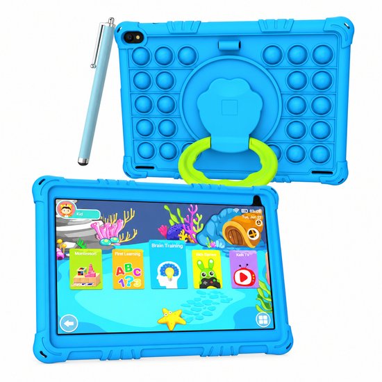 Imagen de Tablet infantil 10" Con Funda Popit AZUL