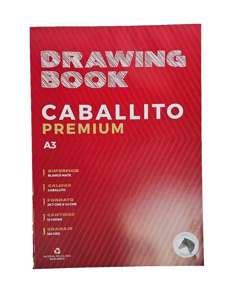 Imagen de Papel Caballito A3 10 Hojas