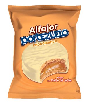 Imagen de Alfajor Portezuelo Chocolate Blanco