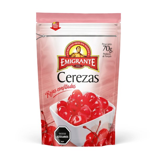 Imagen de Cerezas Emigrante Confitadas 70 gr