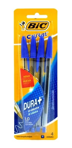 Imagen de Boligrafo Bic Cristal X4