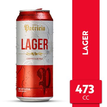 Imagen de Cerveza Patricia Lata 473 ml