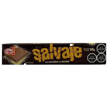 Imagen de Galletas El Trigal Obleas Salvaje Chocolate 140 gr
