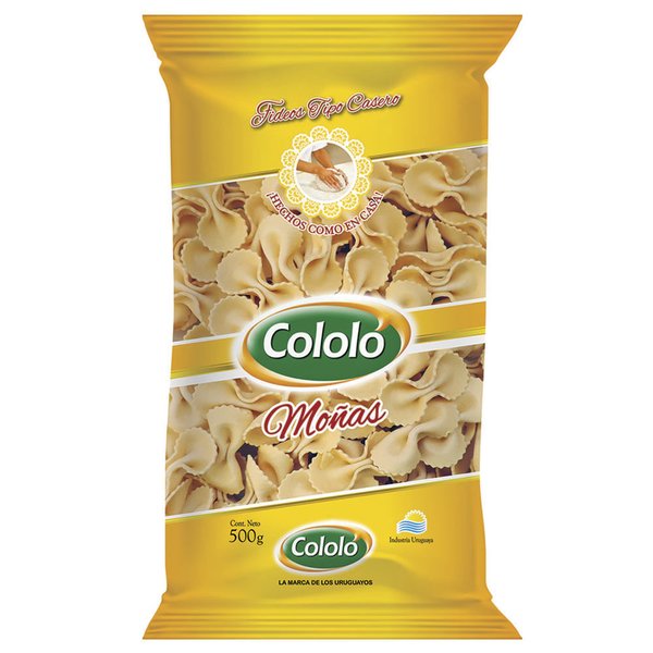 Imagen de Fideos Cololo Moñas 500 gr