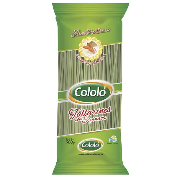 Imagen de Fideos Cololo Tallarines con Espinaca 500 gr