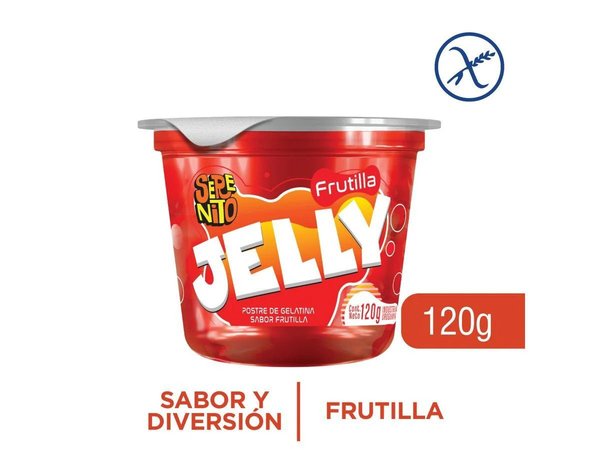 Imagen de Gelatina Serenito Frutilla 120 gr
