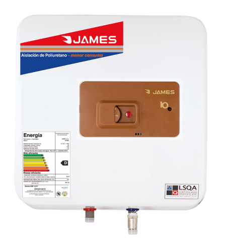 Imagen de Calentador James 10 L Prisma Tanque Cobre