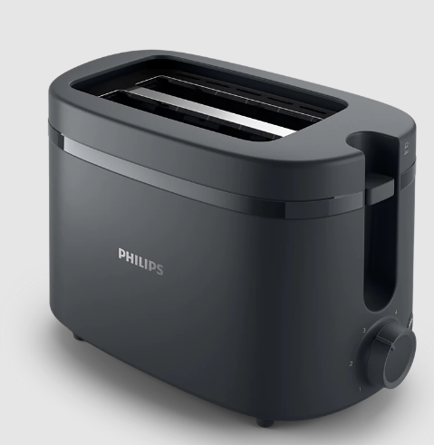 Imagen de TOSTADORA PHILIPS  2 PANES NEGRO