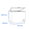 Imagen de Freezer horizontal James 198L