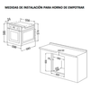 Imagen de Combo encastre james Horno + Anafe + Campana
