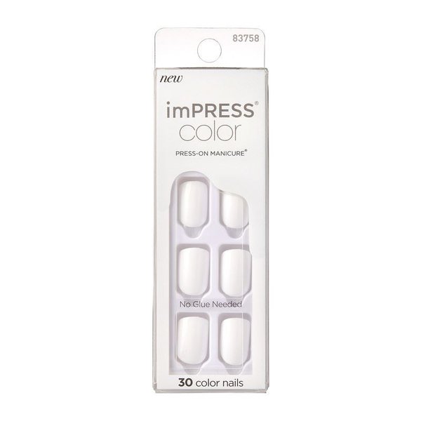 KISS - UÑAS POSTIZAS - IMPRESS - KIMCO19 - FROSTING