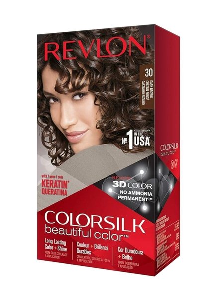 REVLON - COLORSILK - CASTAÑO OSCURO - 30