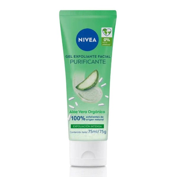 NIVEA - FACIAL - GEL EXFOLIANTE - ARROZ Y ALOE - 75 ML