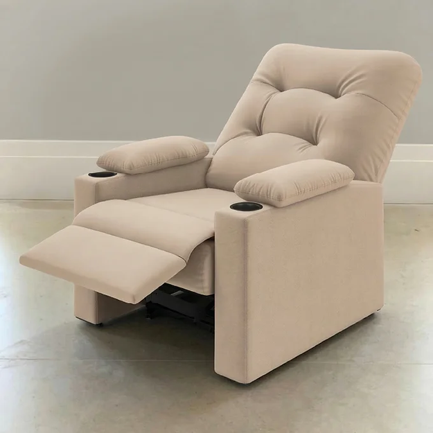 Imagen de Poltrona reclinable Coimbra capuccino