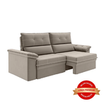Imagen de Sillón Reclinable 2 Cuerpos Alaska Capuccino