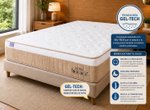 Imagen de Sommier Box King Híbrido Auris Gel