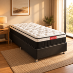 Imagen de Conjunto Sommier Grand Tech 1 Plaza 28cm