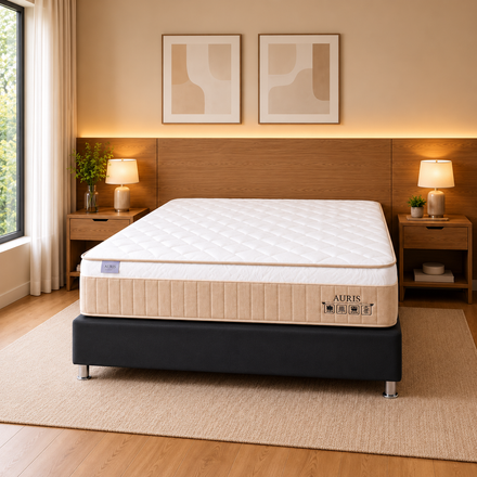 Imagen de Sommier Box 2 Plazas Híbrido Auris Gel