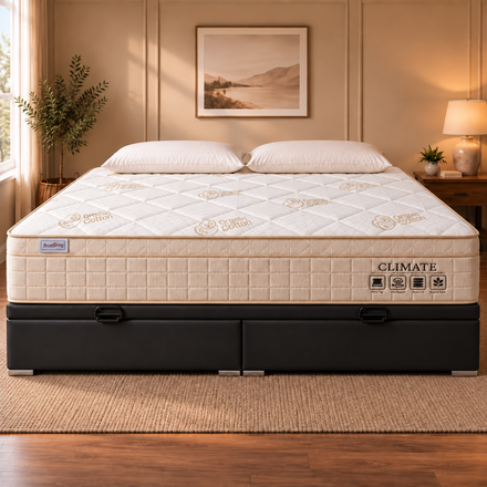 Imagen de Sommier con Baúl Extra King Híbrido Climate Copper