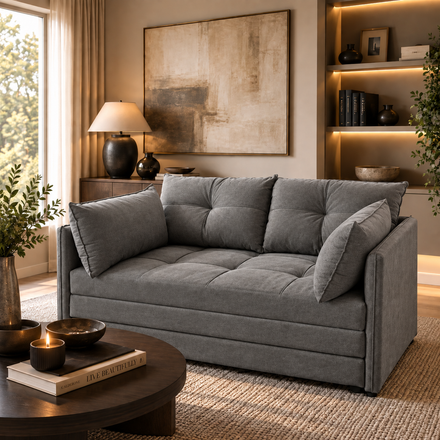 Imagen de Sofá Cama Sophia Gris
