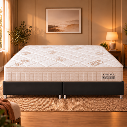 Imagen de Sommier Box Extra King  Híbrido Climate Copper