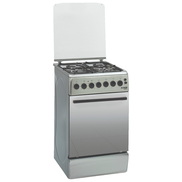 Imagen de Cocina combinada ELDOM MILAN 4h gas turbina timer inox