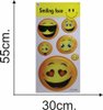 Imagen de Stickers sonrisas 5 d 55x30 varios diseños