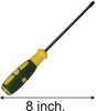 Imagen de Destornillador golpe 8 inch mango antideslizante punta plana