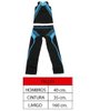 Imagen de Conjunto calza entera + top ideal running gym yoga