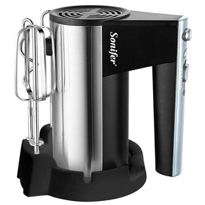 Imagen de Batidora acero inoxidable con accesorios 5 velocidades sonifer